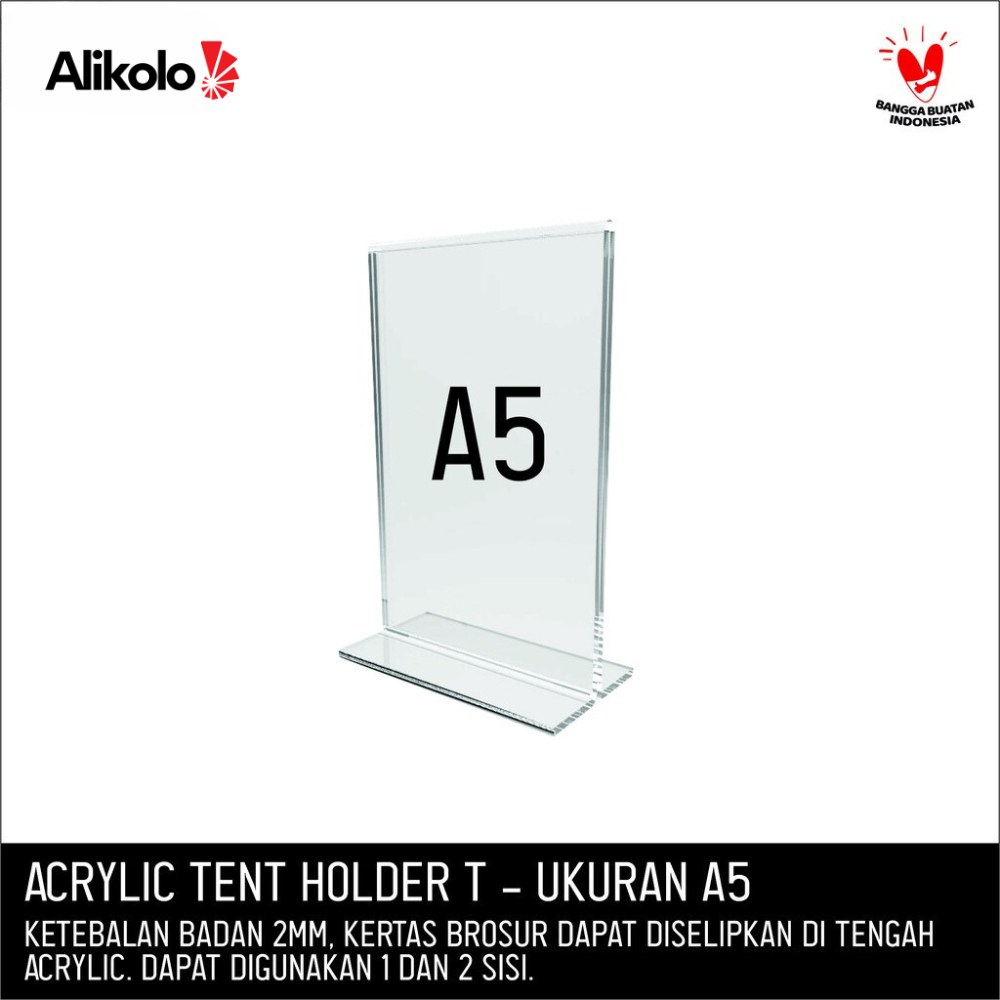 Dudukan Akrilik A5T/A5L