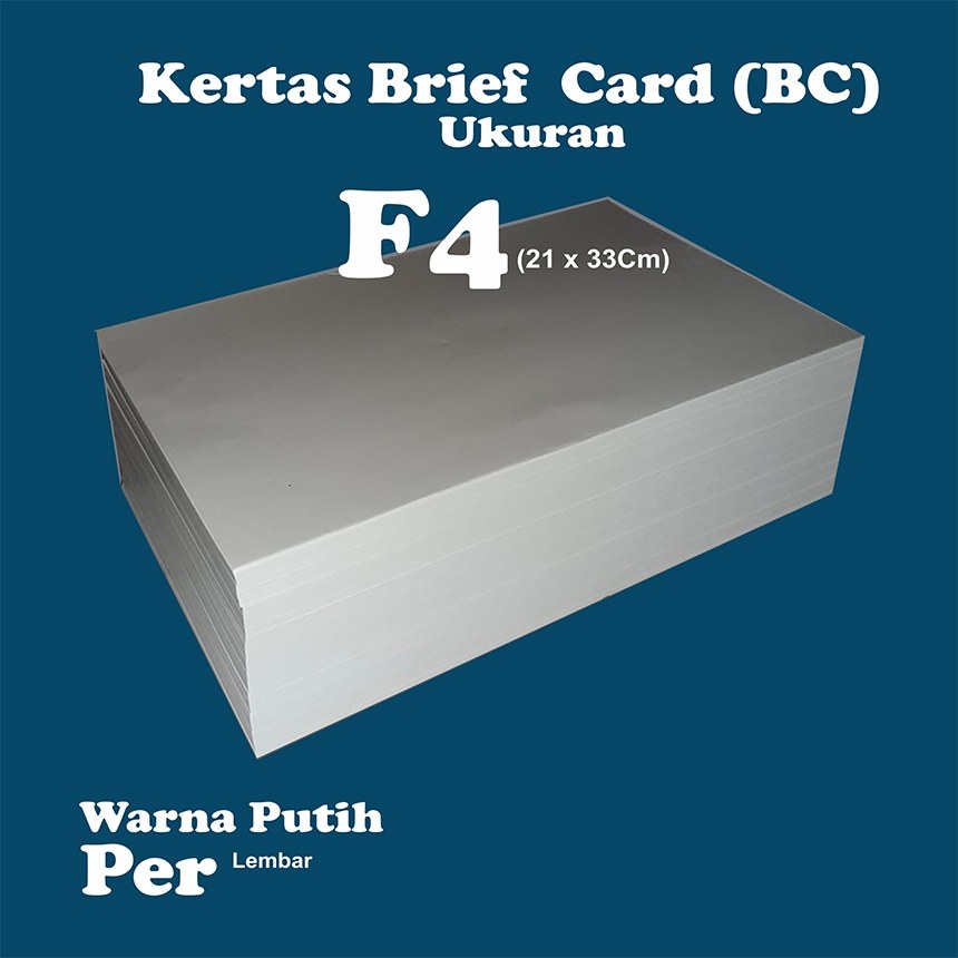 Bc Lux F4/A4 Putih Tebal