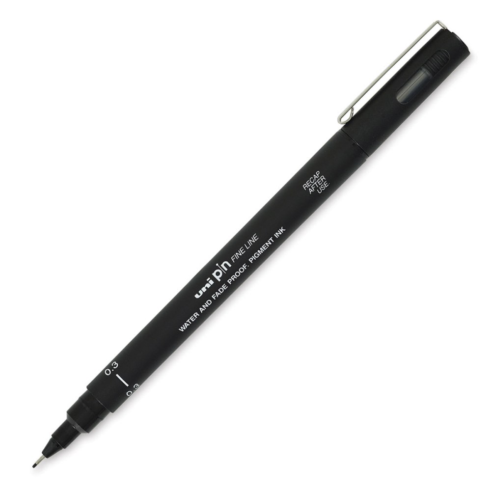Uni-Ball Fine Line Hitam Pin03-100