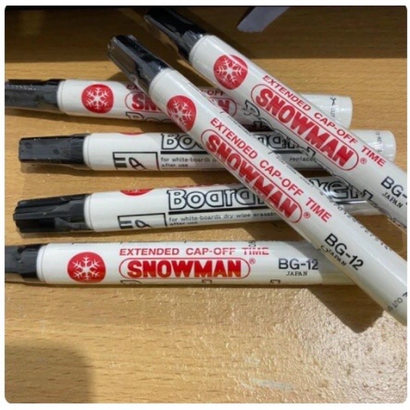 Snowman Bg-12 Wb Hitam Spidol