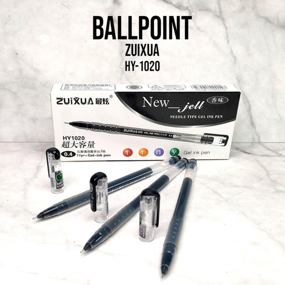 Zuixua Hy1020 Hitam Pulpen Gel