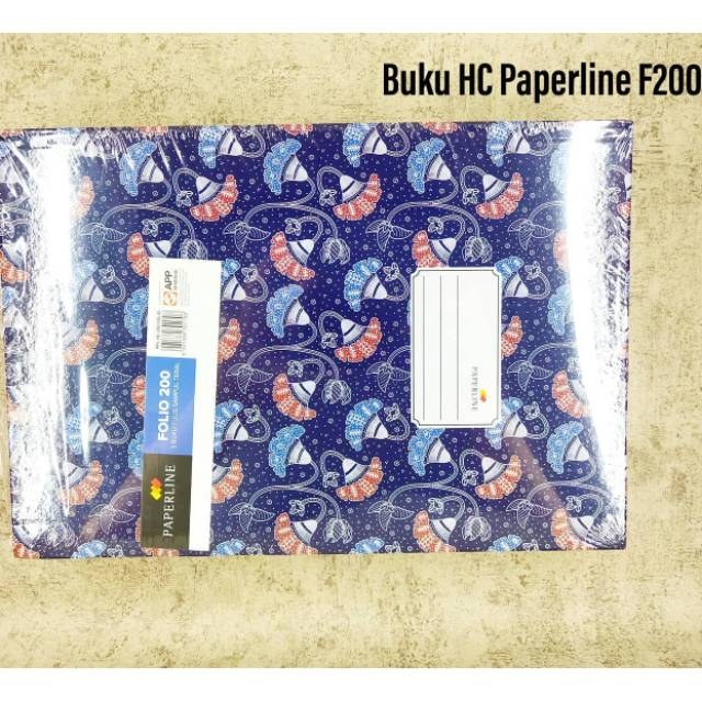 Paperline Buku Hardcover F4 200 Buku