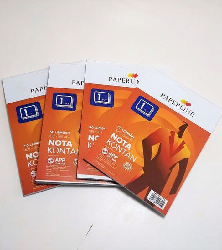 Paperline Nota Kontan 1 Ply (Isi 10)