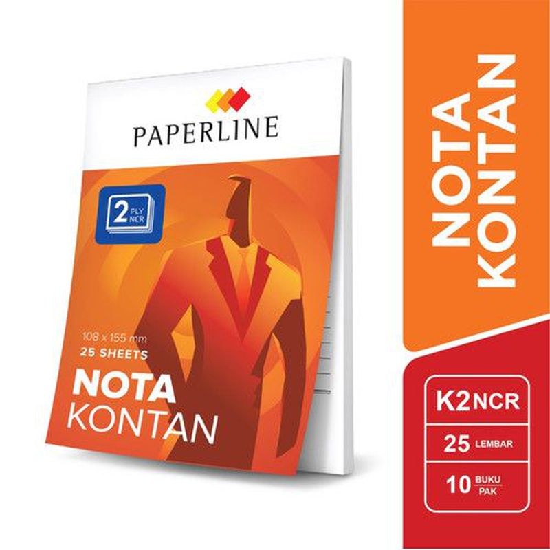 Paperline Nota Kontan 2 Ply K Ncr (Isi 10)