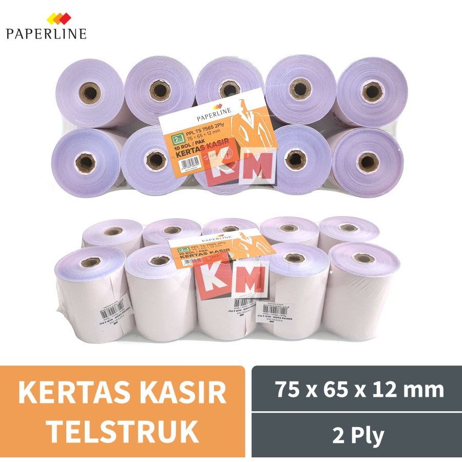 Sinarline/Paperline 75X65 2 Ply (Isi 10)