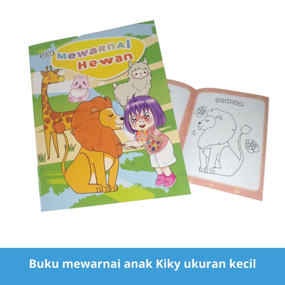 Latihan Mewarnai Kecil (Isi 10)
