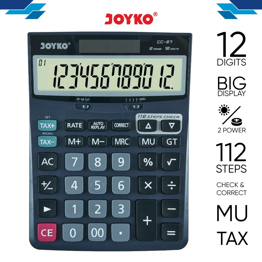 JOYKO ELECTRONIC CALCULATOR CC-27 /AG25