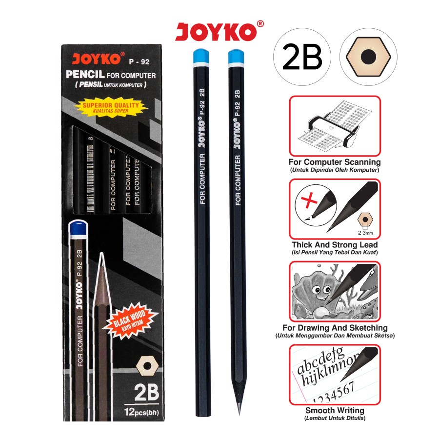 PENSIL 2B JOYKO P-92 /AG23