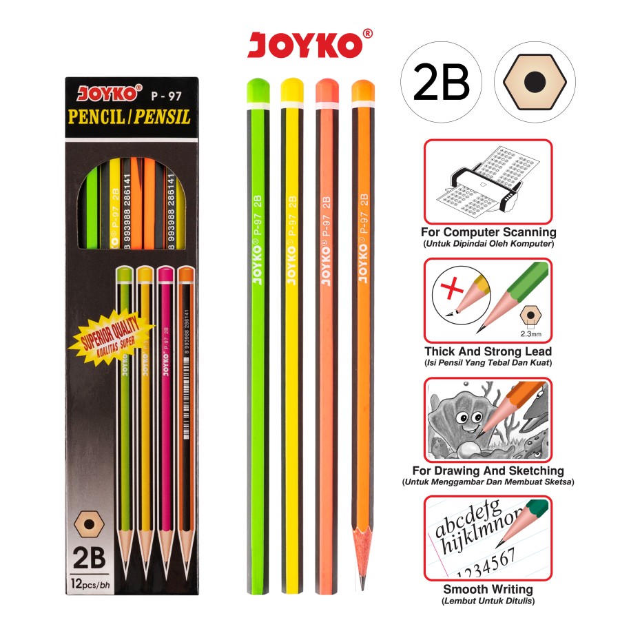 JOYKO P-97 2B PENSIL/LSN