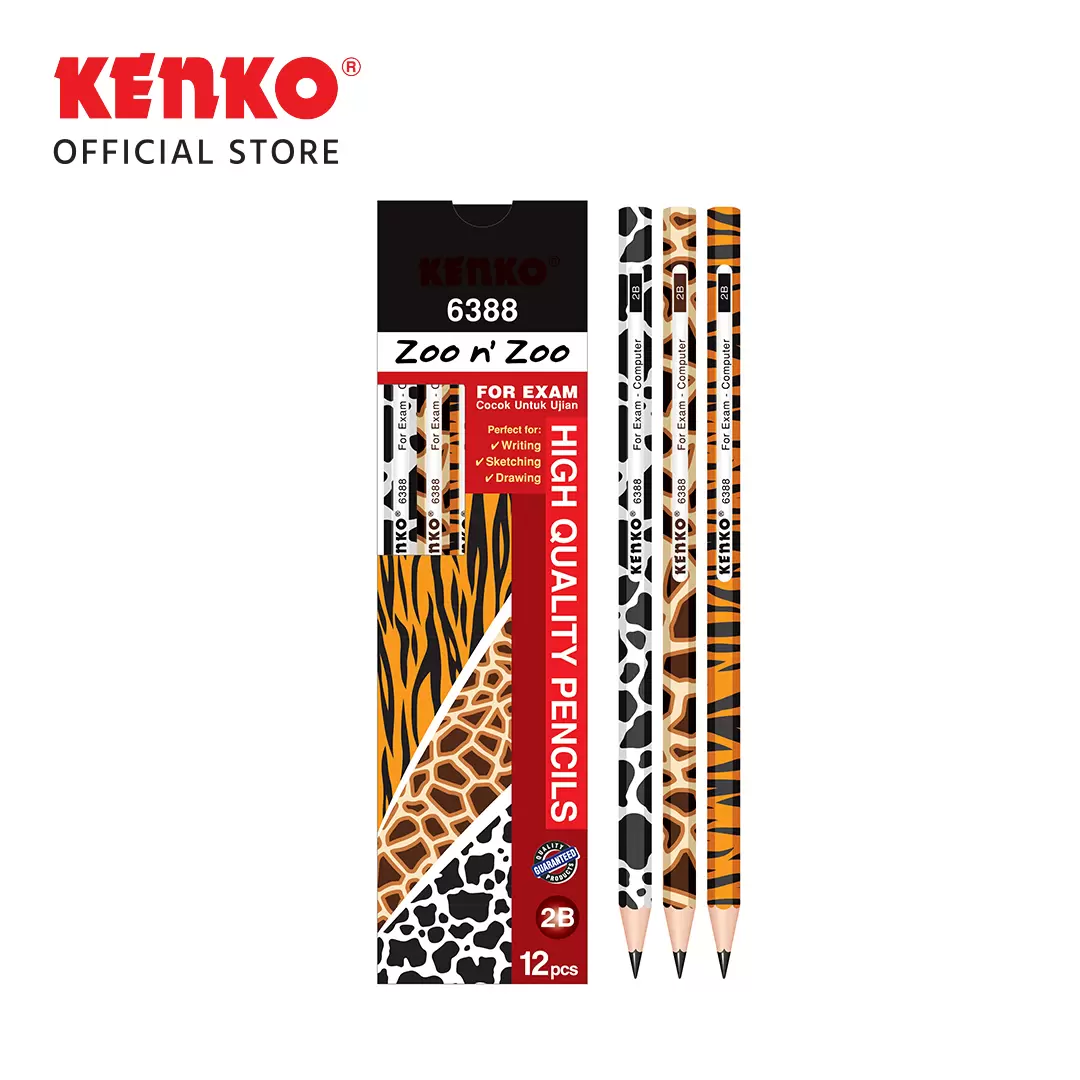 KENKO 6388 2B  PENSIL BM/LSN