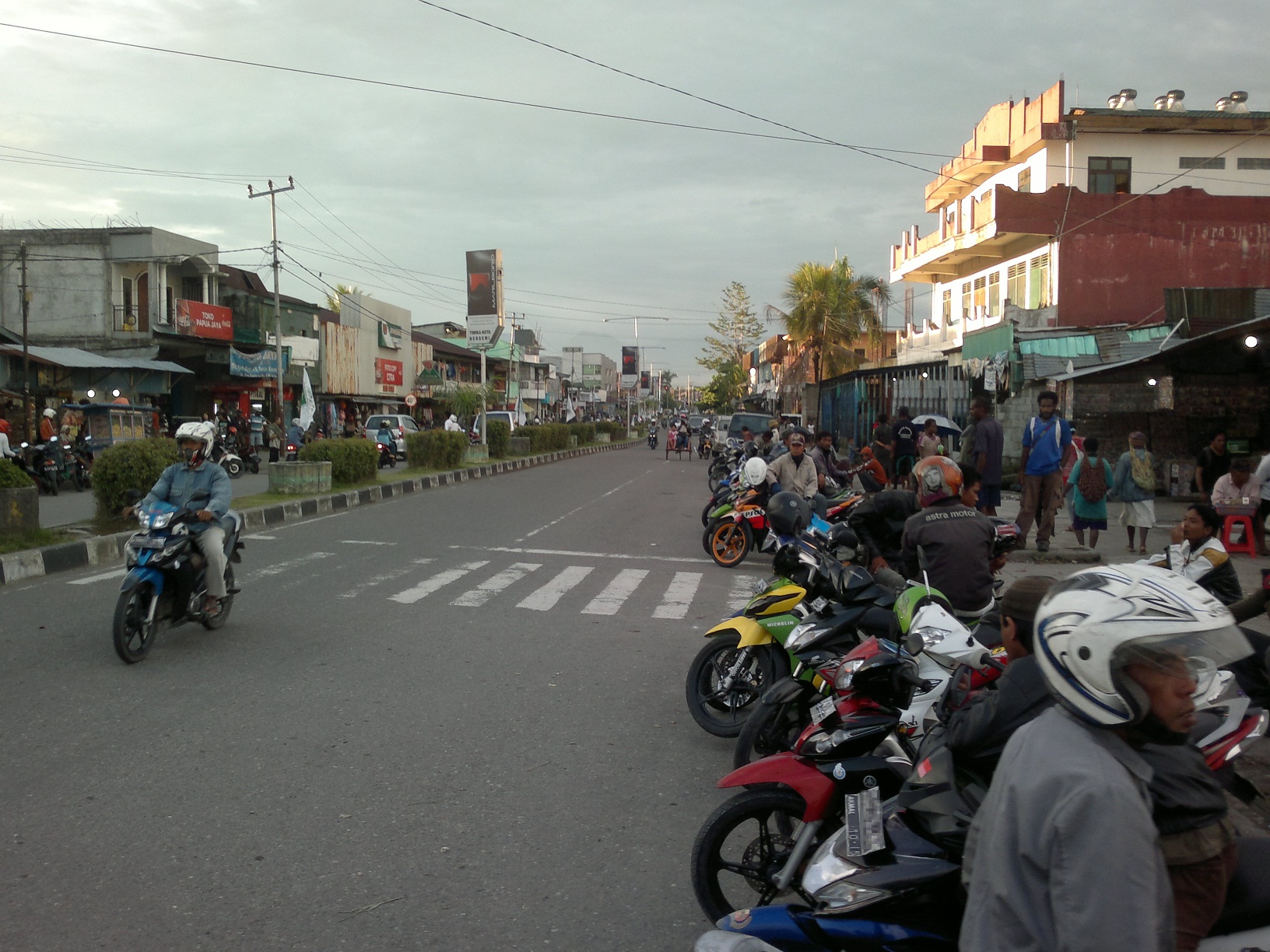Suasana Kota Timika